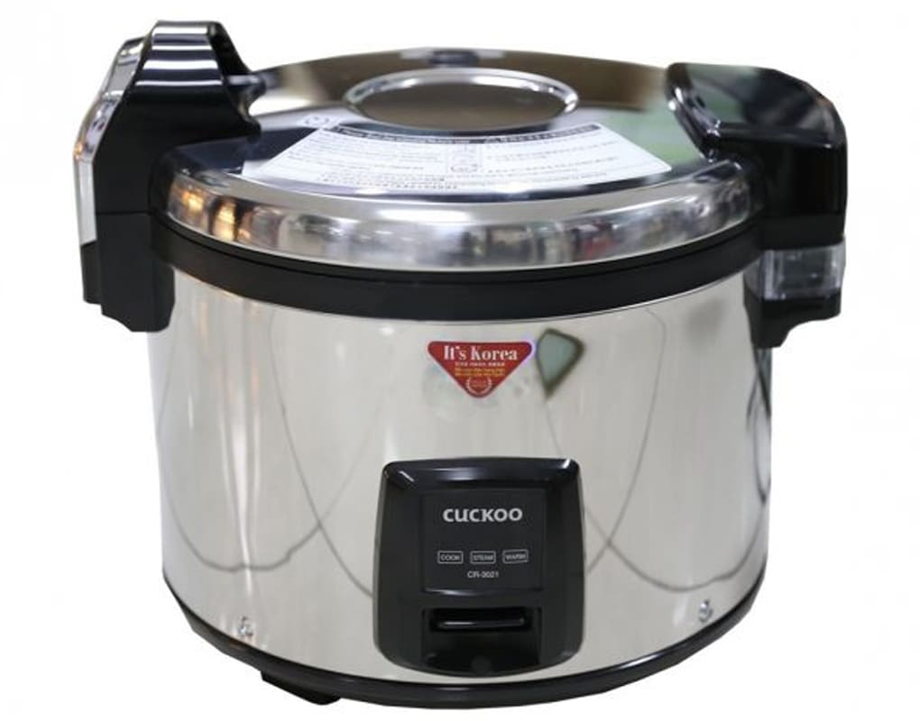 Nồi cơm điện 5.4L Cuckoo CR-3021 - Tím/Inox